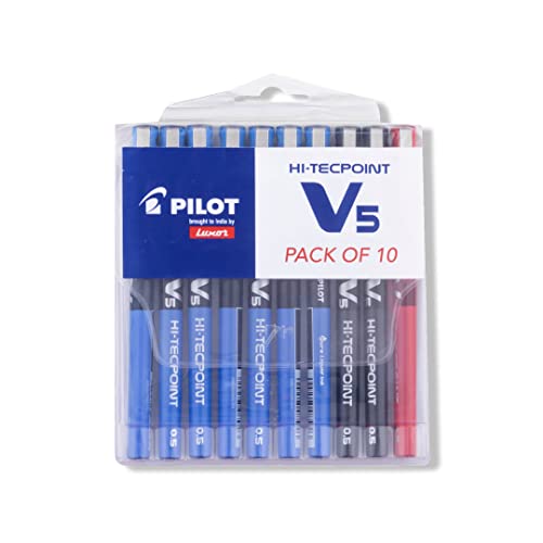 Buy Pilot V5 Pen - Blue, Black & Red Online at Best Price of Rs 210 -  bigbasket