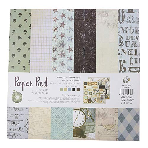 Paper Pep Eno Greeting Pattern Scrapbooking Paper Pack 12 X 12