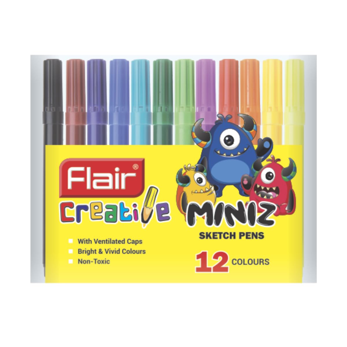 DOMS SKETCH PENS MINI - 12 Shades