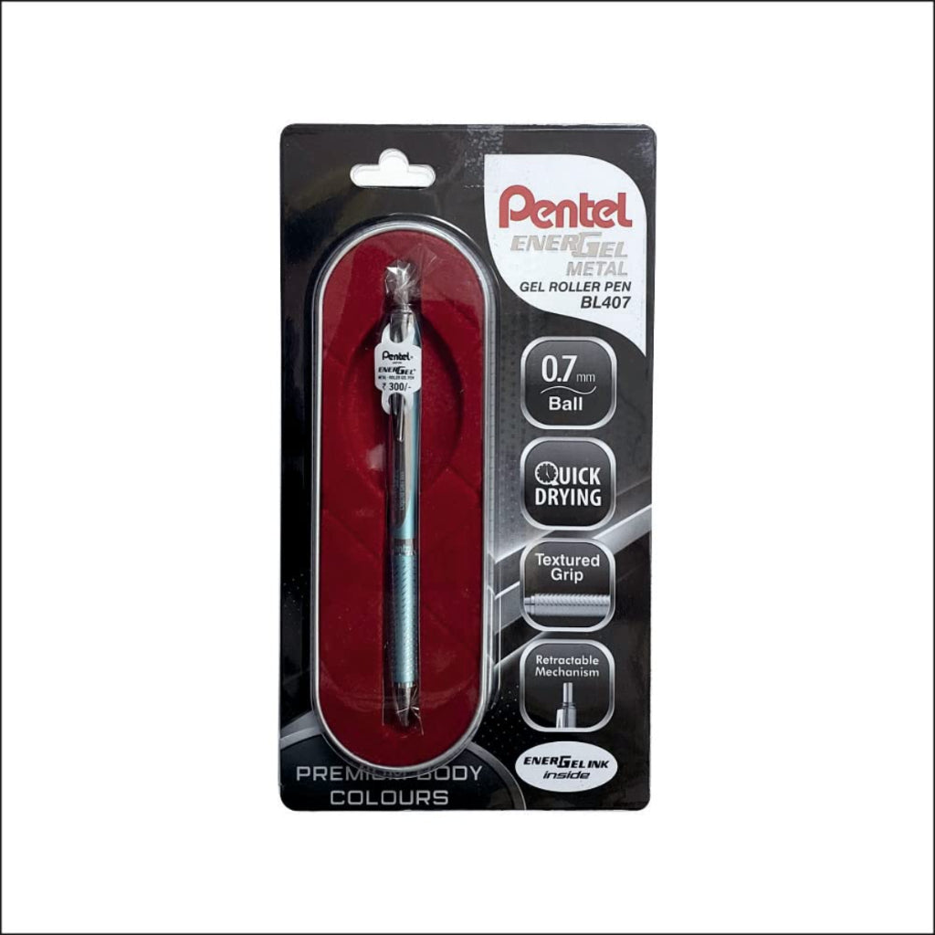 Pentel Energel Metal Lite Gel Roller Pen BL457