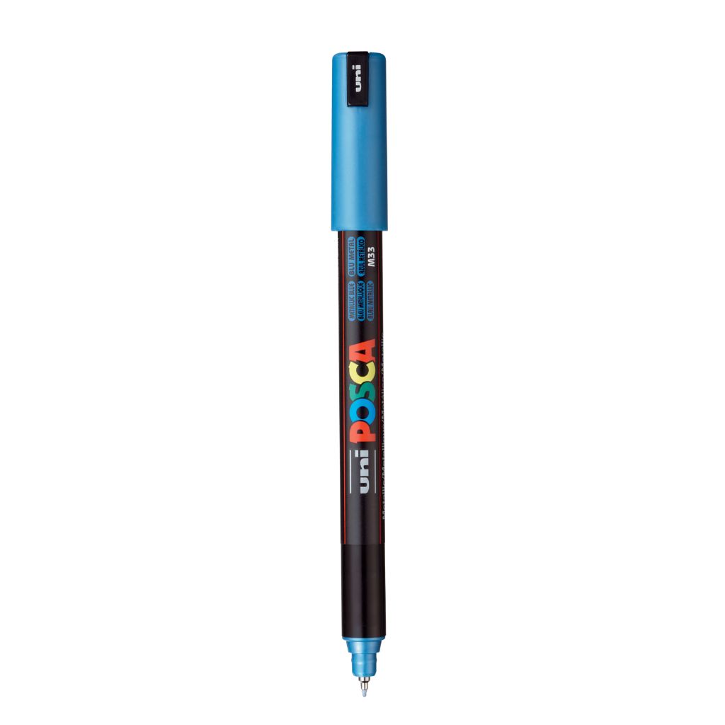 Uni-Ball Posca 3M 0.9-1.3 Mm Bullet Shaped Marker Pen (White Ink- Pack Of  1), ondesk.in