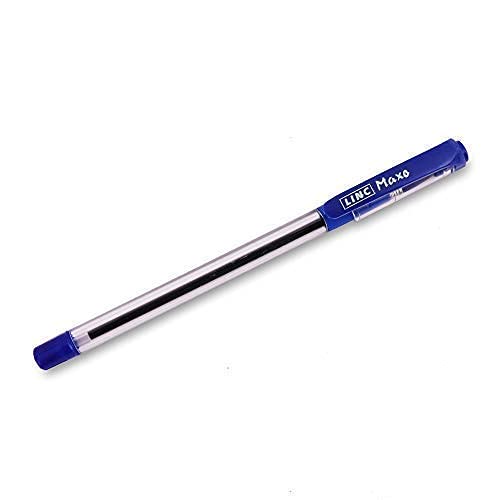 Linc Maxo Fine 0.7mm Ball Pens Jar Pack, Blue Ink, Pack of 35 Pens