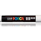 uni-ball Posca 5M 1.8-2.5 mm Bullet Shaped Marker Pen, White Ink, Pack of 1