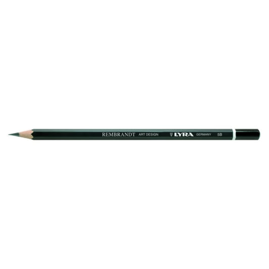 Lyra Rembrandt Art Design 5B 12 Graphite Pencil, Black, Pack of 1