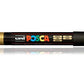 uni-ball Posca 5M 1.8-2.5 mm Bullet Shaped Markers, Gold Ink, Pack of 1