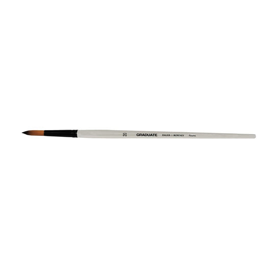 Dlaer Rowney Graduate Long Handle Round Paint Brush, No 20, Multicolour, Pack Of 1