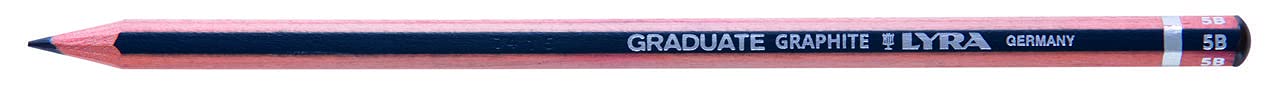 Lyra Graduate 5B 12 Graphite Pencil, Multicolour, Pack of 1