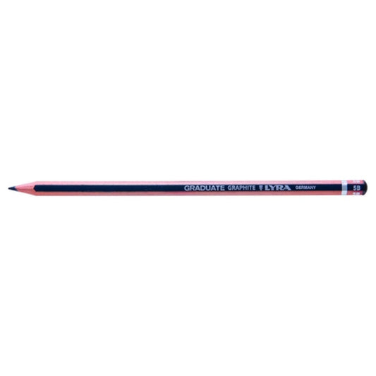 Lyra Graduate 5B 12 Graphite Pencil, Multicolour, Pack of 1