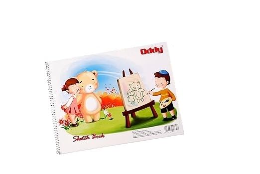 Oddy My Sketch Book, (265mm x 345mm),Drawing /Sketch Book, 36 Pages