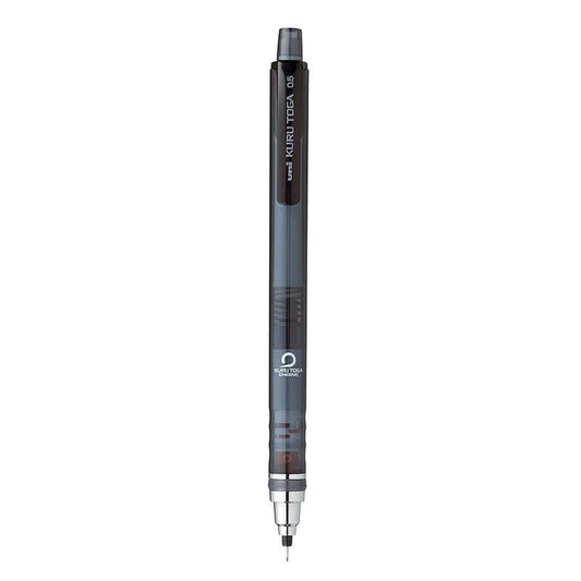 uni-ball Kuru Toga M5-450T 0.5mm Mechanical Pencil with 0.5 mm HB Lead, Smoke Body, Pack of 1