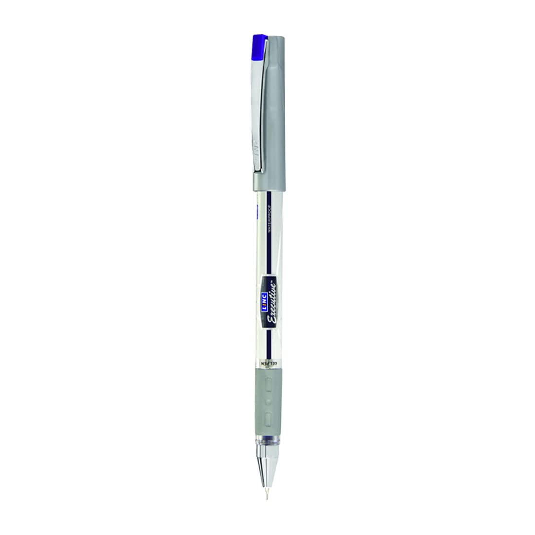 Linc Executive Sharpline SL-500 0.55mm Gel Pen, Blue Ink, Pack Of 10