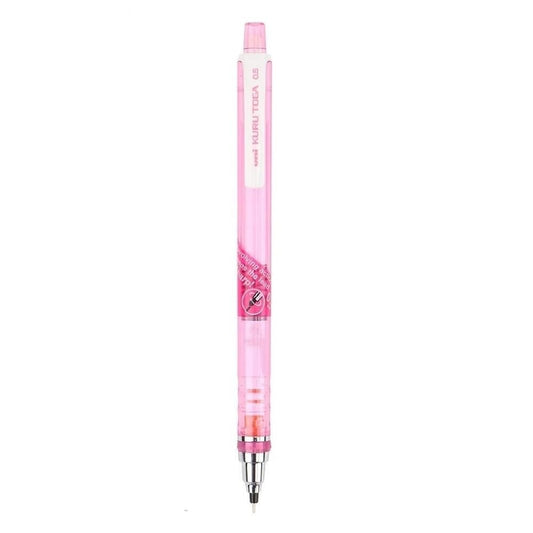 uni-ball Kuru Toga M5-450T 0.5mm Mechanical Pencil with 0.5 mm HB Lead, Pink Body, Pack of 1