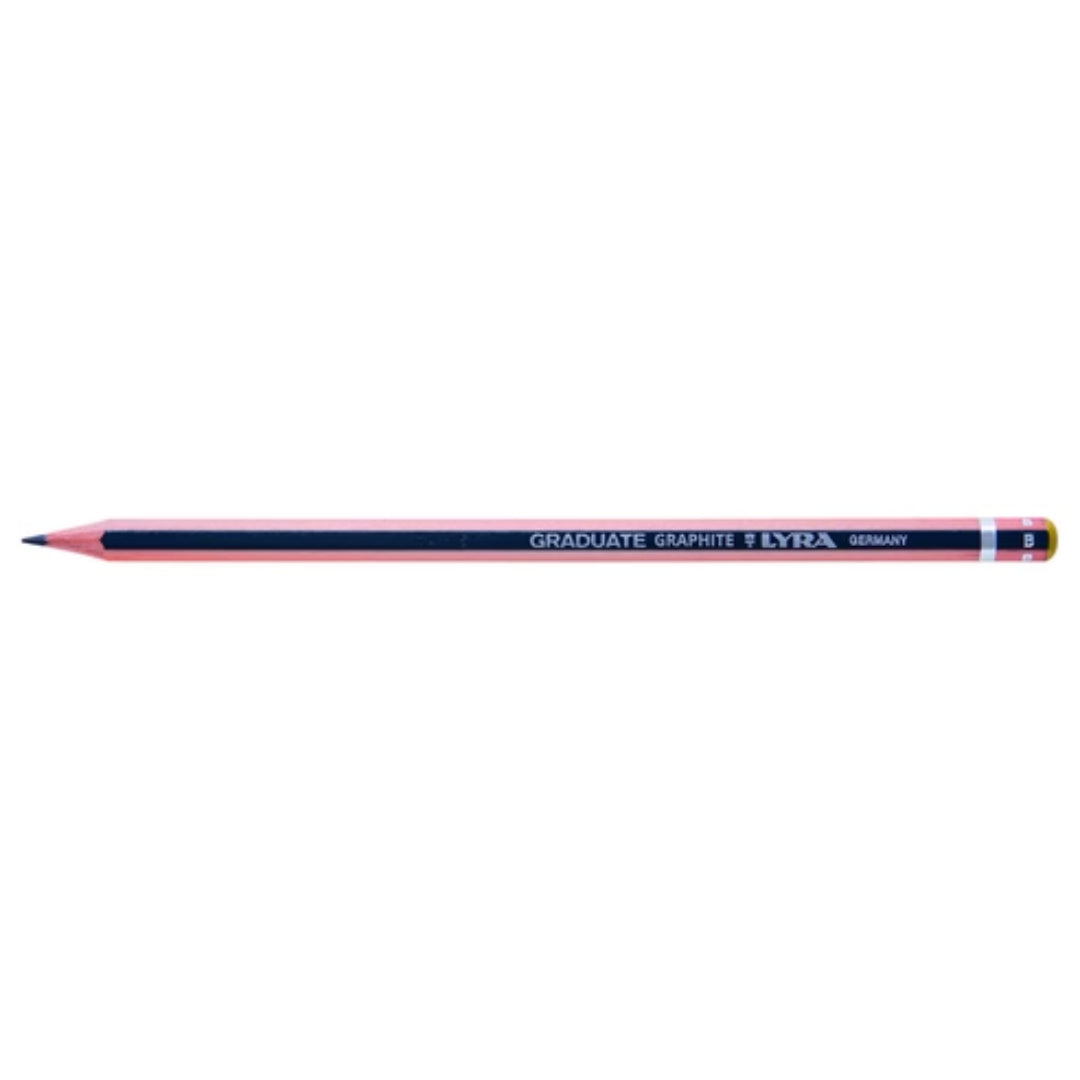 Lyra Graduate 6B 12 Graphite Pencil, Multicolour, Pack of 1