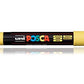 uni-ball Posca 5M 1.8-2.5 mm Bullet Shaped Markers, Yelllow Ink, Pack of 1