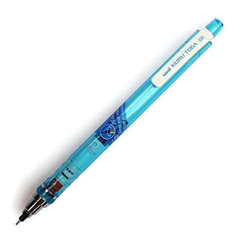 uni-ball Kuru Toga M7-450T 0.7mm Mechanical Pencil with 0.7 mm HB Lead, Blue Body, Pack of 1