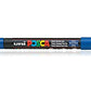 uni-ball Posca 3M 0.9-1.3 mm Bullet Shaped Marker Pen, Blue Ink, Pack of 1