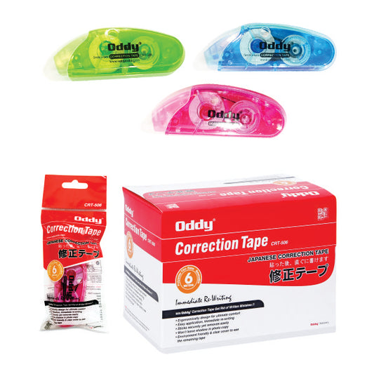 Oddy Correction Tape, CRT-506, 5mm x 6 Mtrs