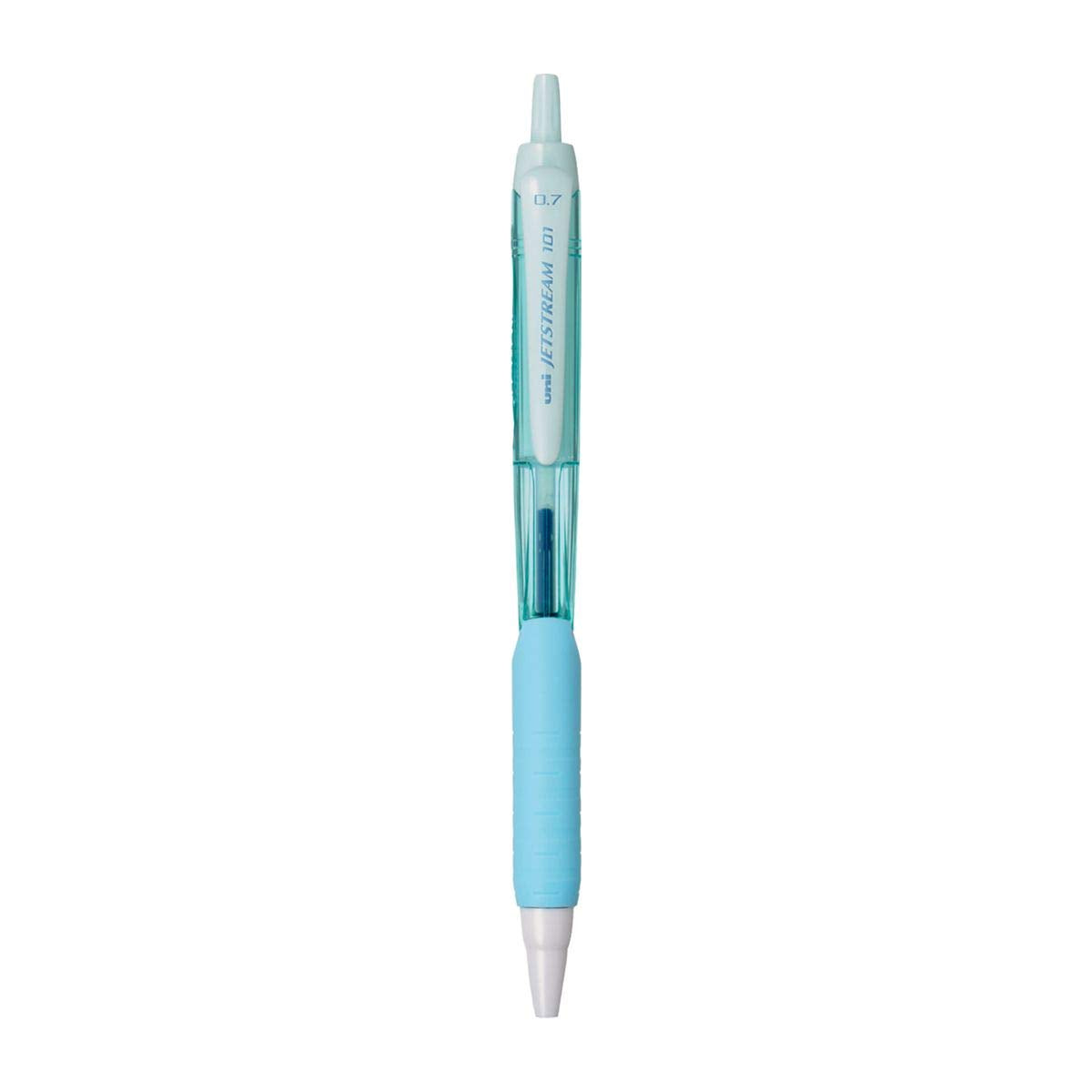 uni-ball Jetstream SXN-101FL-07 Roller Ball Pen (Sky Blue Body- Blue Ink- Pack of 1)