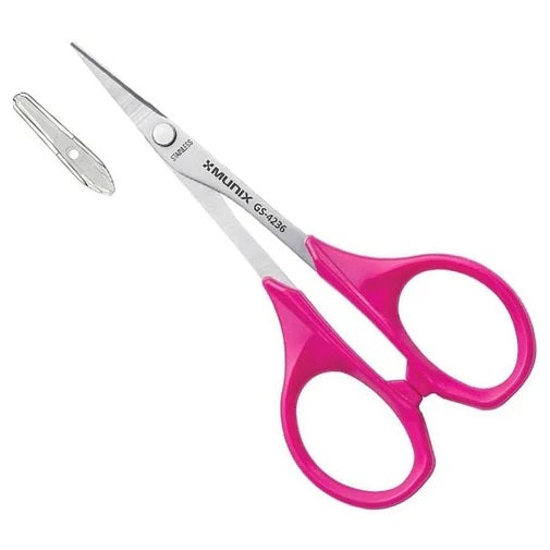 Munix Scissors For Personal Care GS-4136 91mm, Multicolour, Pack Of 1