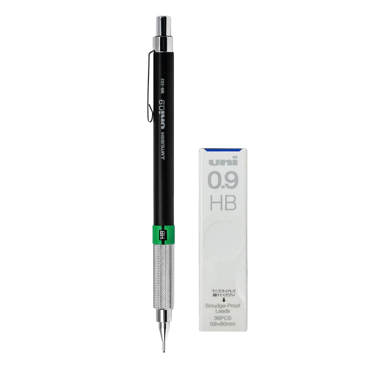 uni-ball M9-552 Mechanical Pencil with 0.9 mm HB Lead