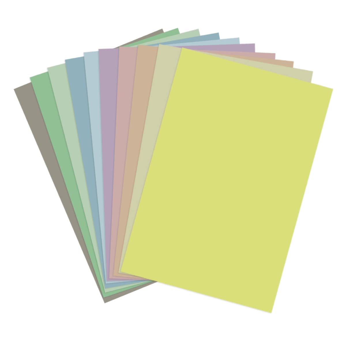 PaperPep Le Cirque 80GSM A4 Pastel Shades Assorted Pack of 50 Sheets