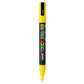 uni-ball Posca 3M 0.9-1.3 mm Bullet Shaped Markers, Yellow Ink, Pack of 1