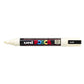 uni-ball Posca 5M 1.8-2.5 mm Bullet Shaped Markers, Beige Ink, Pack of 1