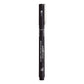 uni-ball PIN CS2-200 Chisel 2.0 mm Fine Line Markers, Black, Pack of 1