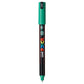 uni-ball Posca PC-1MR 0.7 mm Extra-Fine Tip Markers, Green Ink, Pack of 1