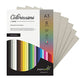 PaperPep Colorissimi 220GSM Card Stock A3 Grigio (Light Grey) Unicolor 8 Sheets