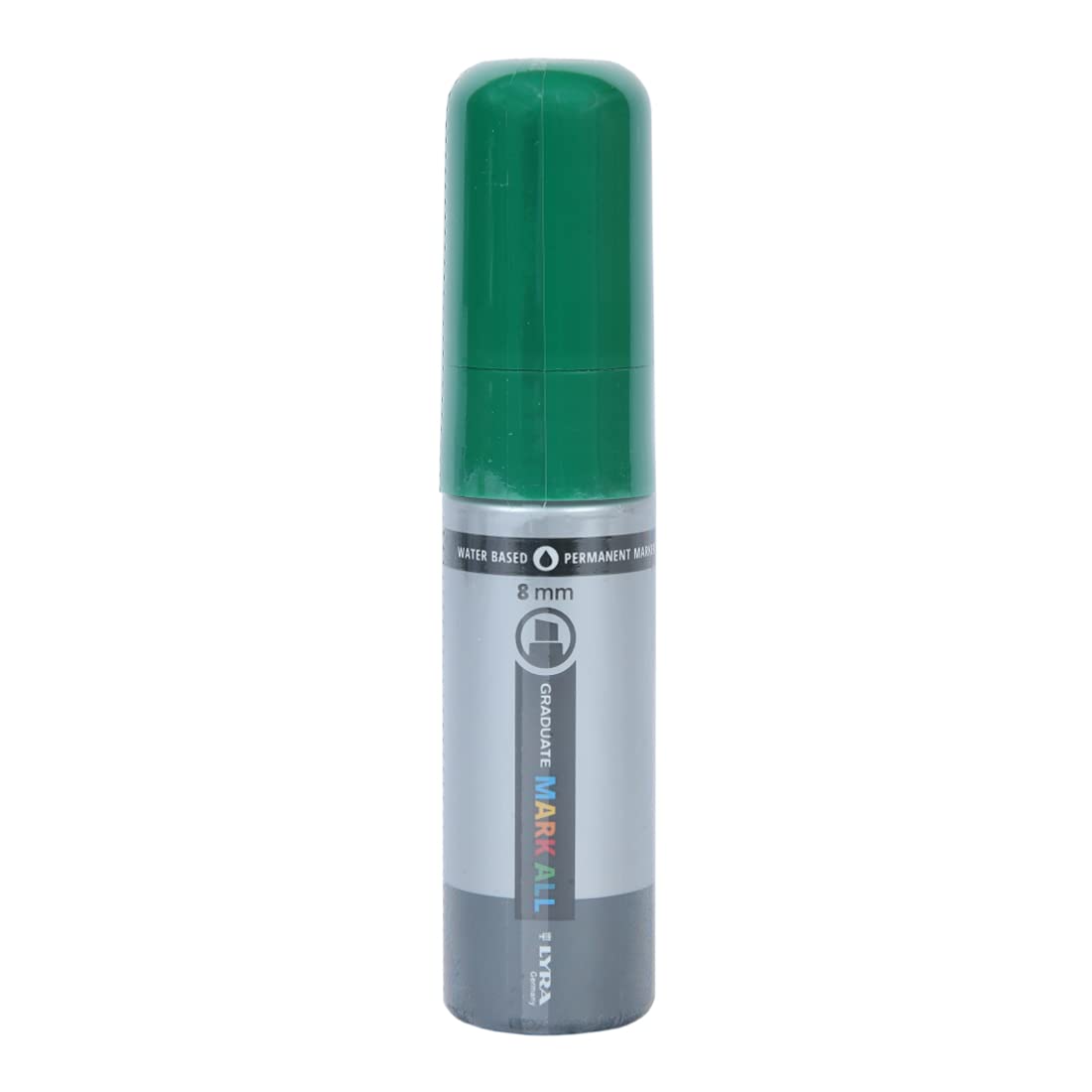 Lyra Graduate Mark All 8.0mm Permanent Art Marker , Sap Green, Pack of 1