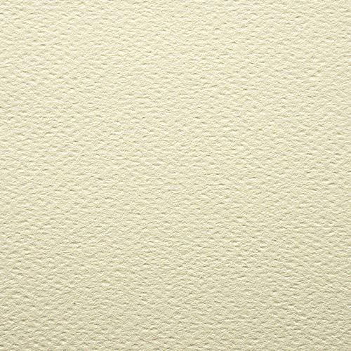 PaperPep Colorissimi 220GSM Card Stock 12"X12" Avorio (Cream) Unicolor 15 Sheets