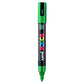 uni-ball Posca 5M 1.8-2.5 mm Bullet Shaped Markers, Green Ink, Pack of 1