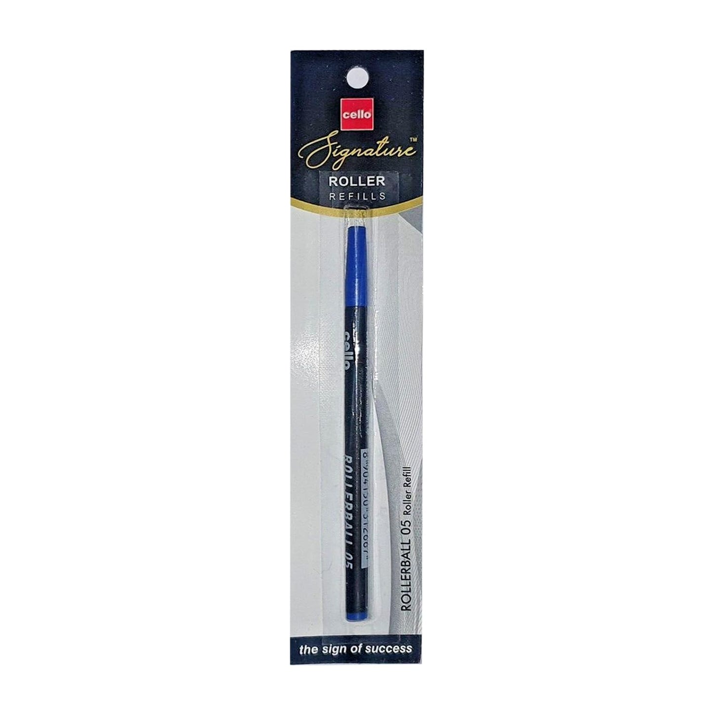 Cello Signature Series Roller Pen Refill, Blue Ink, Pack of 1