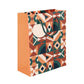 PaperPep Orange Abstract Pattern Print 10"X4.75"X13.75" Gifting Paper Bag