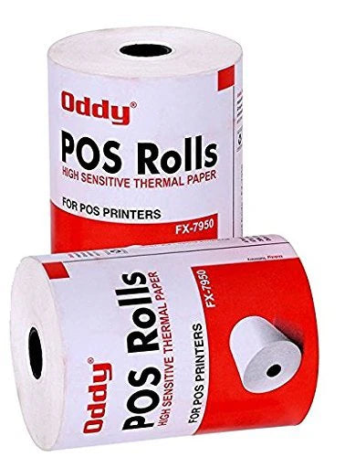 Oddy Pos Rolls, (FX- 5715), Thermal Rolls, 57mm x 15 Mtrs Roll