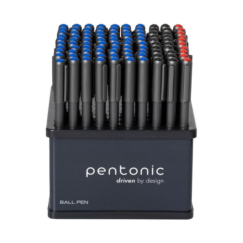 Pentonic 0.7 mm Ball Point Pen Tumbler Pack - Assorted Ink – ondesk.in