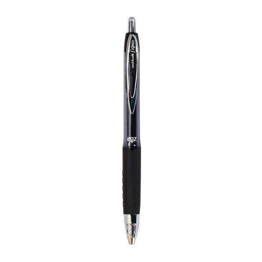 uni-ball Signo UMN207 0.7mm Retractable Gel Pen, Black Ink, Pack of 1