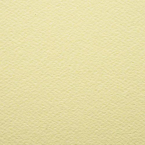 PaperPep Colorissimi 220GSM Card Stock A3 Camoscio (Pastel Yellow) Unicolor 8 Sheets