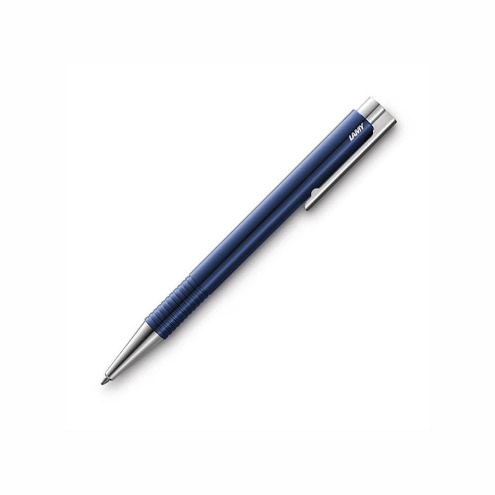 LAMY 4026549 LOGO M+ Blue Body Medium Tip Black Ink Ball Pen