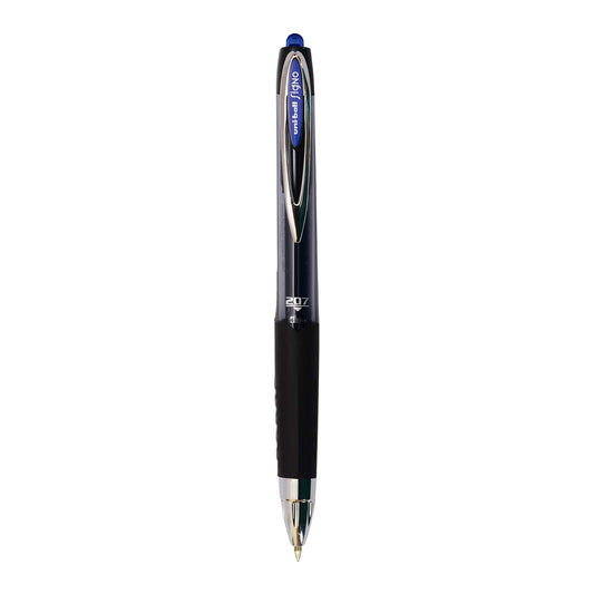 uni-ball Signo UMN207 0.7mm Retractable Gel Pen, Blue Ink, Pack of 1