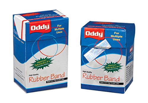 Oddy Rubber Bands, (RB-50-G), 1.5" Size 50 Grams Poly Pack