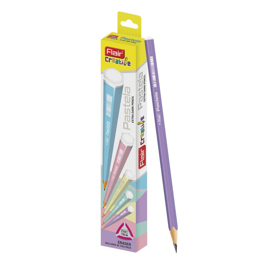 Flair Pastela 10Pcs Pencil set, Pack of 3