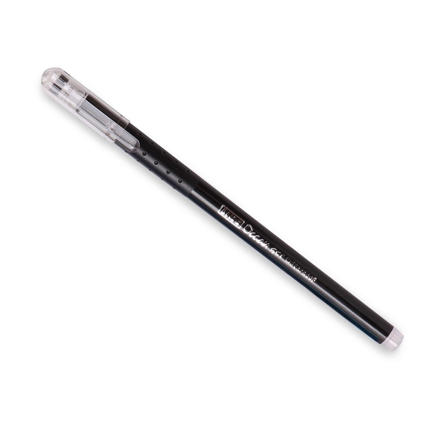 Linc Ocean 0.55mm Gel Pens Jar Pack, Black Ink, Pack Of 25 Pens