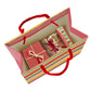 PaperPep Multicolor Festive Print 7"X4"X9" Gifting Paper Bag