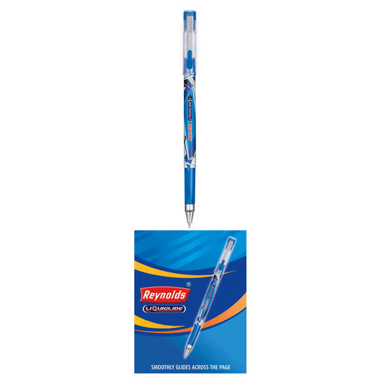 Reynolds LIQUIFLO 7CT Pen, Blue Ink, Pack of 1