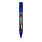 uni-ball Posca 5M 1.8-2.5 mm Bullet Shaped Markers, Blue Ink, Pack of 1