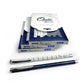 Win Optic Square Ball Pen, 0.7mm, Blue Ink, Pack of 10 Card Pack