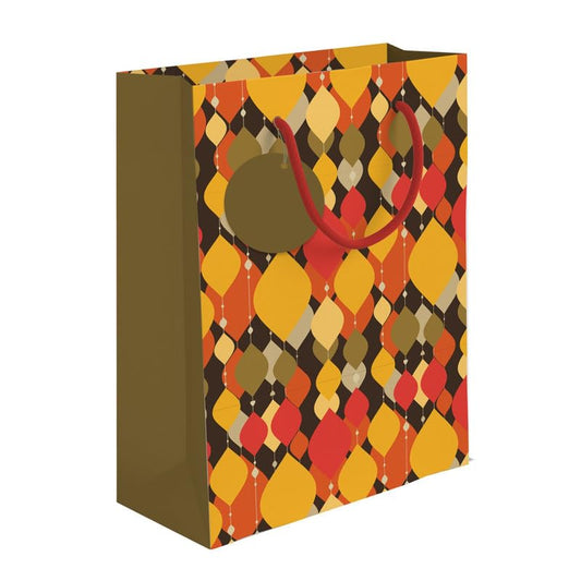 PaperPep Multicolor Decorative Print 12.5"X4.75"X17" Gifting Paper Bag