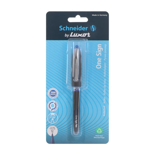 Luxor Schneider, One Sign Roller Ball Pen - Blue